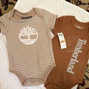 Timberland baby onesies